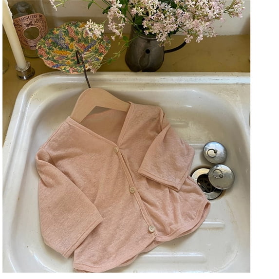 Vedolay Blazer Jackets Boys Fall Winter Coat Warm Wool Blend Hooded Outerwear Jacket,Pink 3-4 Years