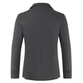 thumbnail image 1 of Vedolay Blazer Jackets Men's Fashion Blazer Jackets Long Sleeve Business Suit Jackets with Pockets,Dark Gray L, 1 of 4