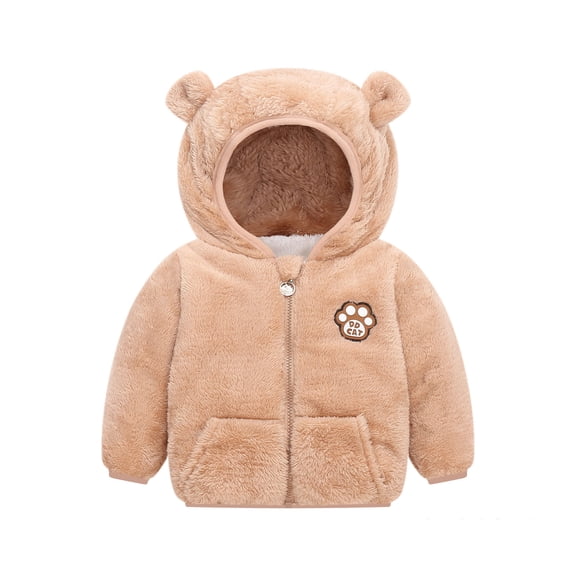 Vedolay Blazer Jackets for Boy Toddler Boy's Winter Jacket Lapel Button Down Coat Warm Outerwear,B 3-4 Years