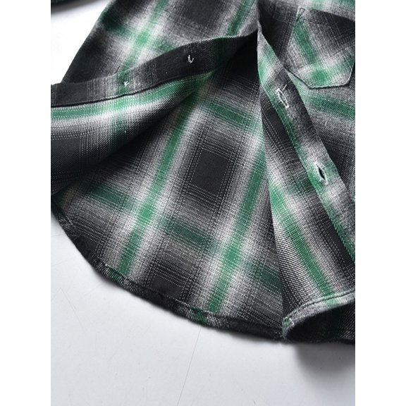 Vedolay Blazer Jackets for Boy Toddler Kids Winter Zipper Coat Jacket Print Long Sleeves Outwear,Green 12-18 Months