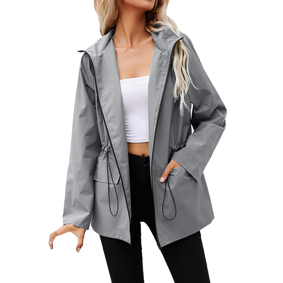 Vedolay Blazer Jackets for Women Open Front Cardigan Blazer Jacket Jacket Coat Grey,XL