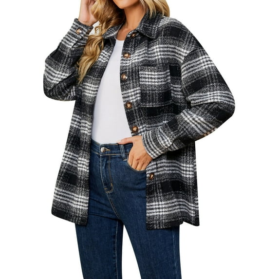 Vedolay Blazer Jackets for Women Plus Size Long Sleeve Open Front Draped Blazer Jacket Black,2XL