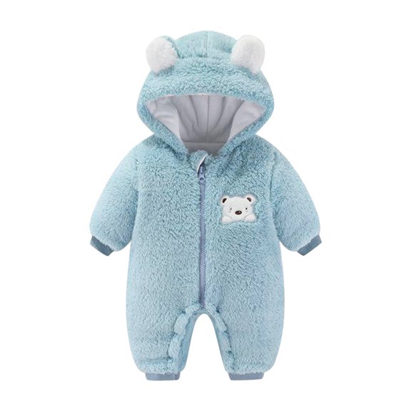 Vedolay Bodysuit Baby Girl Baby Girls Ruffle Knit Romper Bodysuit Shorts Outfits Clothes Blue,66