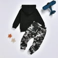 thumbnail image 1 of Vedolay Boy Casual Outfits Boys Fall Sport Top and Pants Set Kids Print Casual Fashion Suit,Black 3-4 Years, 1 of 5