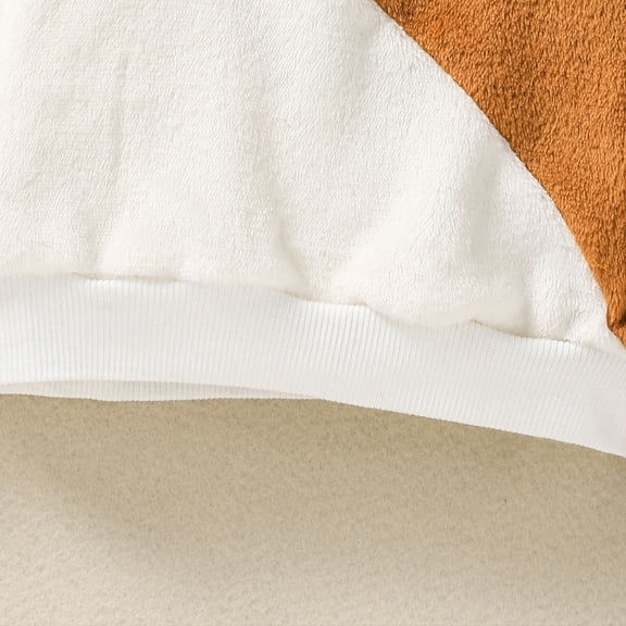 Vedolay Boy Pants Sets Boys Pullover Button Down Top Pants Set Fall Palm Tree Long Sleeve,Brown 6-7 Years