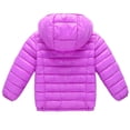 thumbnail image 1 of Vedolay Boy's Blazer jackets Baby Boy's Chic Collarless Jackets Long Sleeve Winte Zippered Coat,Purple 2-3 Years, 1 of 3