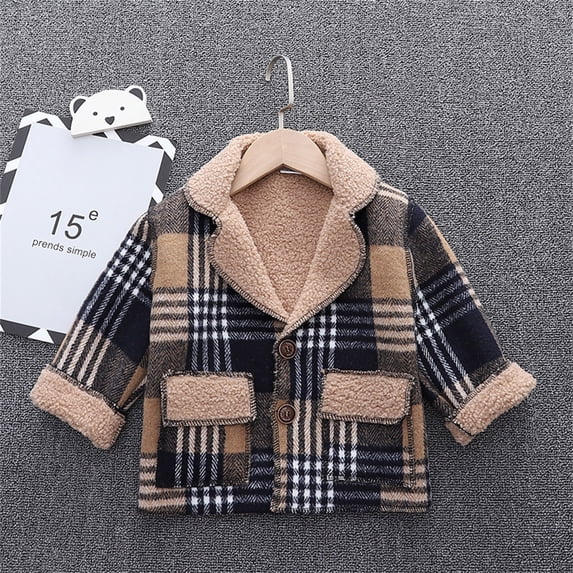 Vedolay Boy's Blazer jackets Toddler Boys Sequin Zipper Coat Jacket Character Print Long Sleeves Outwear,Black 12-24 Months