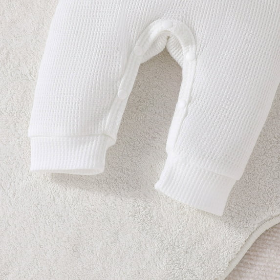 Vedolay Boy's Bodysuits Boys Casual Rompers Square Neck Mesh Long Sleeve Knitted Shorts Jumpsuit,Khaki 12-18 Months