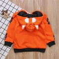 thumbnail image 1 of Vedolay Boy's Coat Boys Fall Sequin Long Sleeve Zip Up Collar Party Jacket,Orange 3-4 Years, 1 of 5