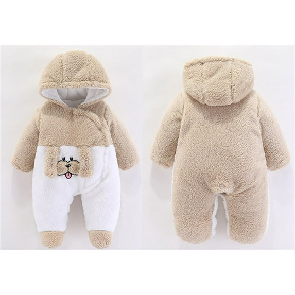 Vedolay Boy's Fall Jumpsuits Boys Fall Rompers Off Shoulder Floral Print Casual Long Jumpsuits,Khaki 0-3 Months