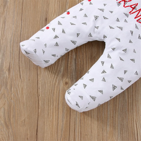 Vedolay Boy's Fall Jumpsuits Toddler Boy's Romper Square Neck Long Sleeve Floral Print Pants Overall,Red 0-3 Months