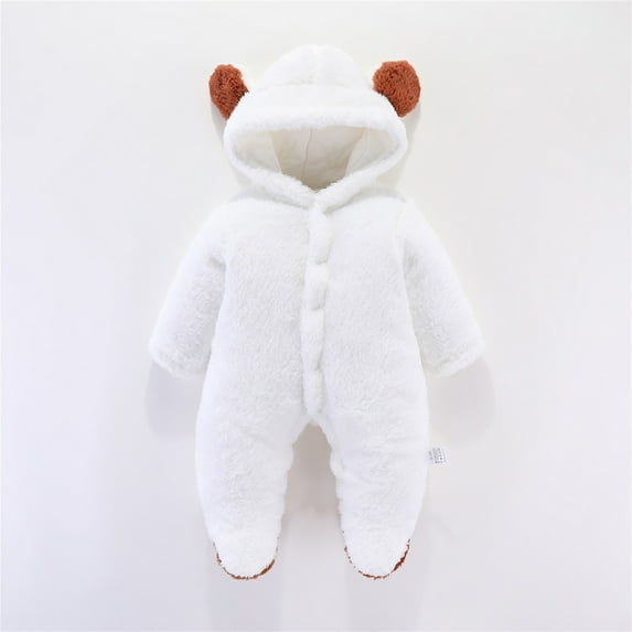 Vedolay Boy's Jumpsuits Boy's High Waist Sheer Mesh Bishop Sleeve Flare Leg Jumpsuit Pants,White 6-9 Months