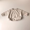 thumbnail image 1 of Vedolay Boy's Outfits Boys Fall 2023 Outfits Long Sleeve Top & Pants Set,Beige 2-3 Years, 1 of 3