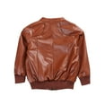 thumbnail image 1 of Vedolay Boys 2023 Suit Jackets Boys Winter Puffer Coat with Pockets and Hood,Brown 3-4 Years, 1 of 4
