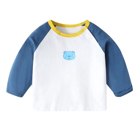 Vedolay Boys Clothes Baby Boys Sweatshirt for Boys Long Sleeve Shirt Blue,100