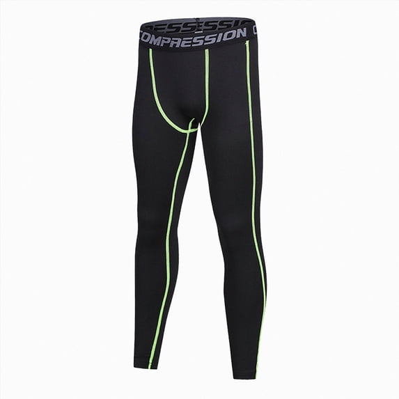 Vedolay Boys Compression Pants Youth Athletic Leggings for Basketball Football Running Quick Dry Spandex Sports Tights