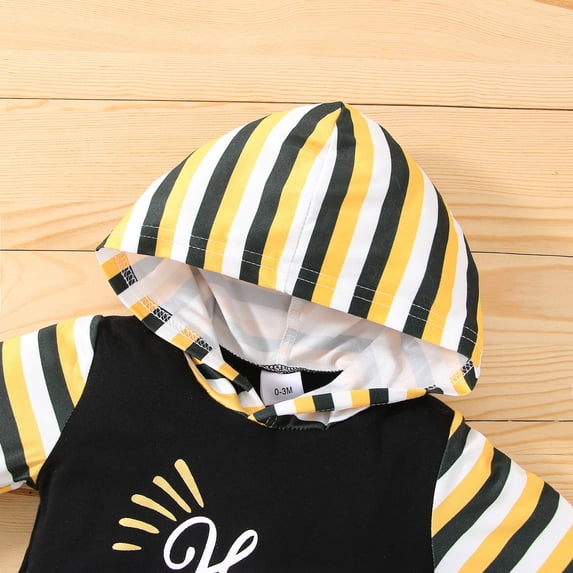 Vedolay Boys Fall Bodysuits Baby Boy Clothes Romper Long Pants Long Sleeve Ruffle Jumpsuit Outfit,Black 9M