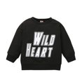 thumbnail image 1 of Vedolay Boys Hoodies Toddler Girls Boys Hoodie Coat Warm Winter Hooded Sweater Outwear Black,130, 1 of 5