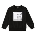 thumbnail image 1 of Vedolay Boys Long Sleeve Shirts Baby Toddler Girls Long Sleeve Autumn T-Shirt Black,110, 1 of 4