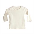thumbnail image 1 of Vedolay Boys Long Sleeve Shirts Long Sleeve Tops Girls Casual Loose Soft T-Shirt Beige,66, 1 of 3
