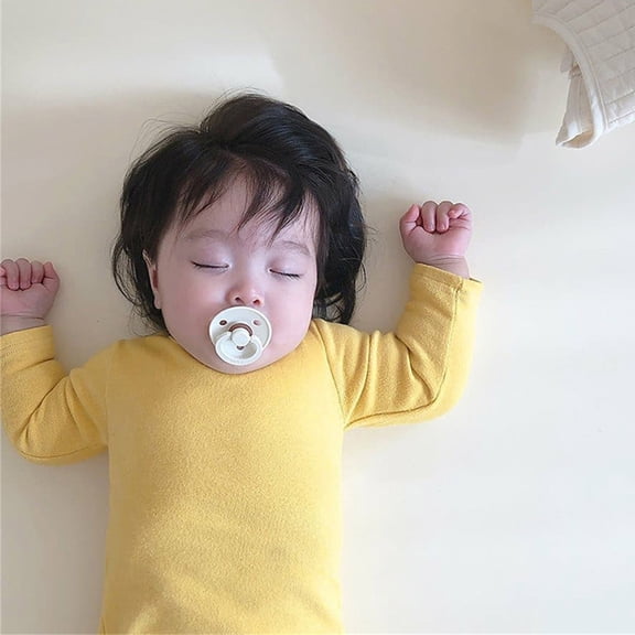 Vedolay Boys Sets Boys Clothing Long Sleeve Top and Pants Set 2 Piece Fall Outfits,Yellow 12-18 Months