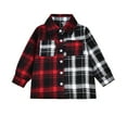 thumbnail image 1 of Vedolay Boys Shirts 2023 Casual Hoodie Coat Toddler Boys Girls Solid Color Baby Clothing Red,130, 1 of 5