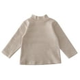 thumbnail image 1 of Vedolay Boys Shirts Kids Hoodies Long Sleeve Girls Tops Fall Clothing Khaki,80, 1 of 5