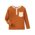 thumbnail image 1 of Vedolay Boys Sweatshirts Baby Boys 2023 Hooded Outerwear Warm Winter Coat Outwear Clothes Brown,12Y, 1 of 5