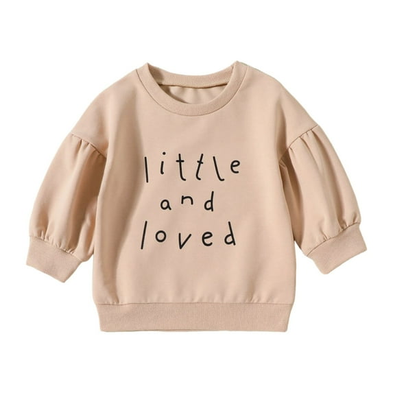 Vedolay Boys Sweatshirts Long Tops Girls Pullover Hoodies Teen Kids Sweatshirts Beige,100