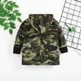 thumbnail image 1 of Vedolay Boys Tops Boys Outerwear Jackets Kids Soft Zip up Hoodie with Pockets,Camouflage 3-4 Years, 1 of 5