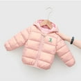 thumbnail image 1 of Vedolay Boys Tops Kids Winter Coat for Boy Puffer Long Sleeve Jacket Padded Outwear,Pink 3-4 Years, 1 of 5