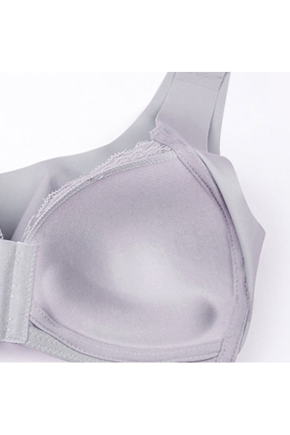 Bras For Women Full Coverage Womens Balconette Bra,Gray L
