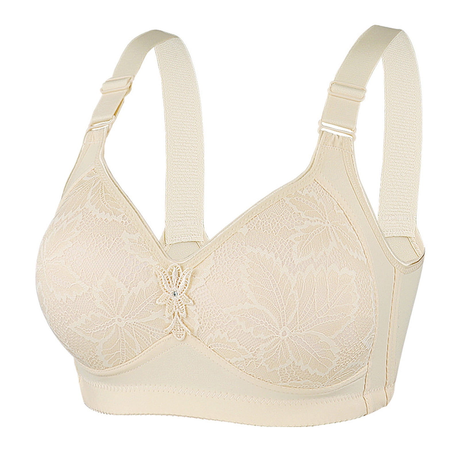 Vedolay Bras For Women Wireless T-Shirt Bra, Wireless Full-Coverage Bra