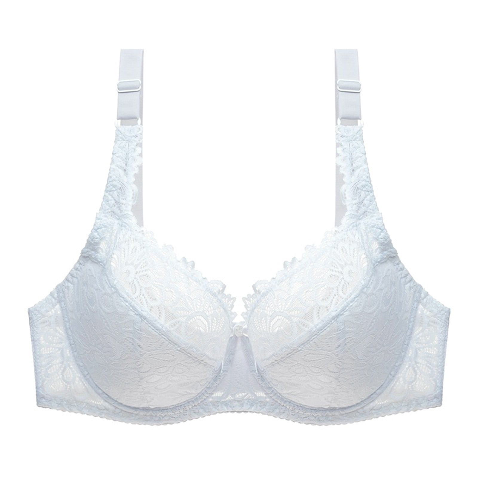 Transparent Bra Pattern Vedolay Bras for Women Large Thin Underwear Bra Adjustable Bra ...