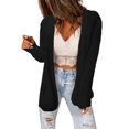 thumbnail image 1 of Vedolay Cardigan Sweaters for Women Fall Cardigan Sweater Button Front Casual Knitwear Black,M, 1 of 5