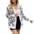 thumbnail image 1 of Vedolay Cardigan Sweaters for Women Lightweight Long Sleeve Open Front Sweater Cardigan White,M, 1 of 4