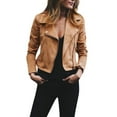 thumbnail image 1 of Vedolay Cardigans Women Long Sleeve Button Down Blazer Jacket Coat Outwear with Pockets Khaki,M, 1 of 2