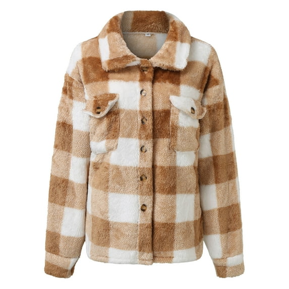 Vedolay Cardigans Women Long Sleeve Lightweight Open Front Blazer Jacket Beige,M