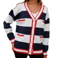 thumbnail image 1 of Vedolay Cardigans for Women Long Sleeve Button Down Solid Knit Sweaters B,XL, 1 of 5