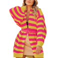 thumbnail image 1 of Vedolay Cardigans for Women Long Sleeve Knit Coat Open Front Cardigan Sweaters Outerwear Yellow,2XL, 1 of 5