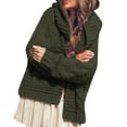 thumbnail image 1 of Vedolay Cardigans for Women Long Sleeve Open Front Sweaters Knit with Pockets 2023 Green,L, 1 of 4