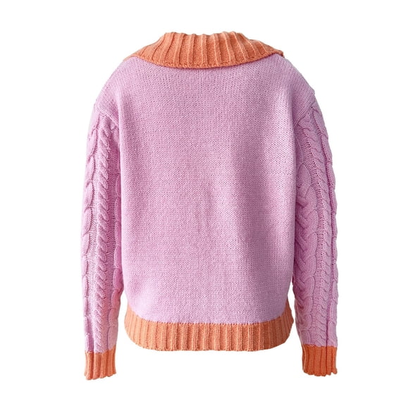 Vedolay Casual Jackets for Women Casual Jacket Open Front Long Sleeve Fashion Slim Fit with Pockets,Purple S