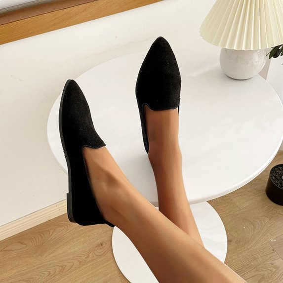 Vedolay Casual Shoes For Women Casual Summer Women's Flats Shoes Comfortable Womens Loafers,Blue 6.5