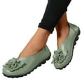 thumbnail image 1 of Vedolay Casual Shoes Women Women's Shoes Loafers & Slip-ons Work Office Dressy Business Shoes,Army Green 9, 1 of 5