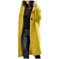 thumbnail image 1 of Vedolay Casual Tops for Women 2023 Jackets for Women Casual Long Sleeve Jackets with Lapel Pockets,Yellow XL, 1 of 5