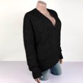 thumbnail image 1 of Vedolay Casual Tops for Women Casual Jacket Shawl Collar Long Sleeve Open Front Work Office Jackets,Black One Size, 1 of 5