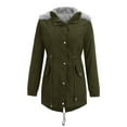 thumbnail image 1 of Vedolay Casual Tops for Women Casual Jacket Shawl Collar Long Sleeve Open Front Work Office Jackets,Green L, 1 of 4