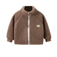 thumbnail image 1 of Vedolay Child Coats Baby Princess Outwear Jacket Top Long Sleeve Overcoat Brown,120, 1 of 3
