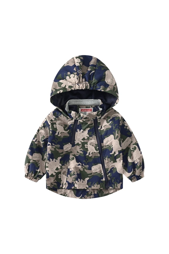 Child Coats Button Down Jeans Jacket Coat Outwear 2023 Camouflage,100