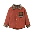 thumbnail image 1 of Vedolay Children Coat Children Plush Outerwear Baby Warm Clothes Red,110, 1 of 5